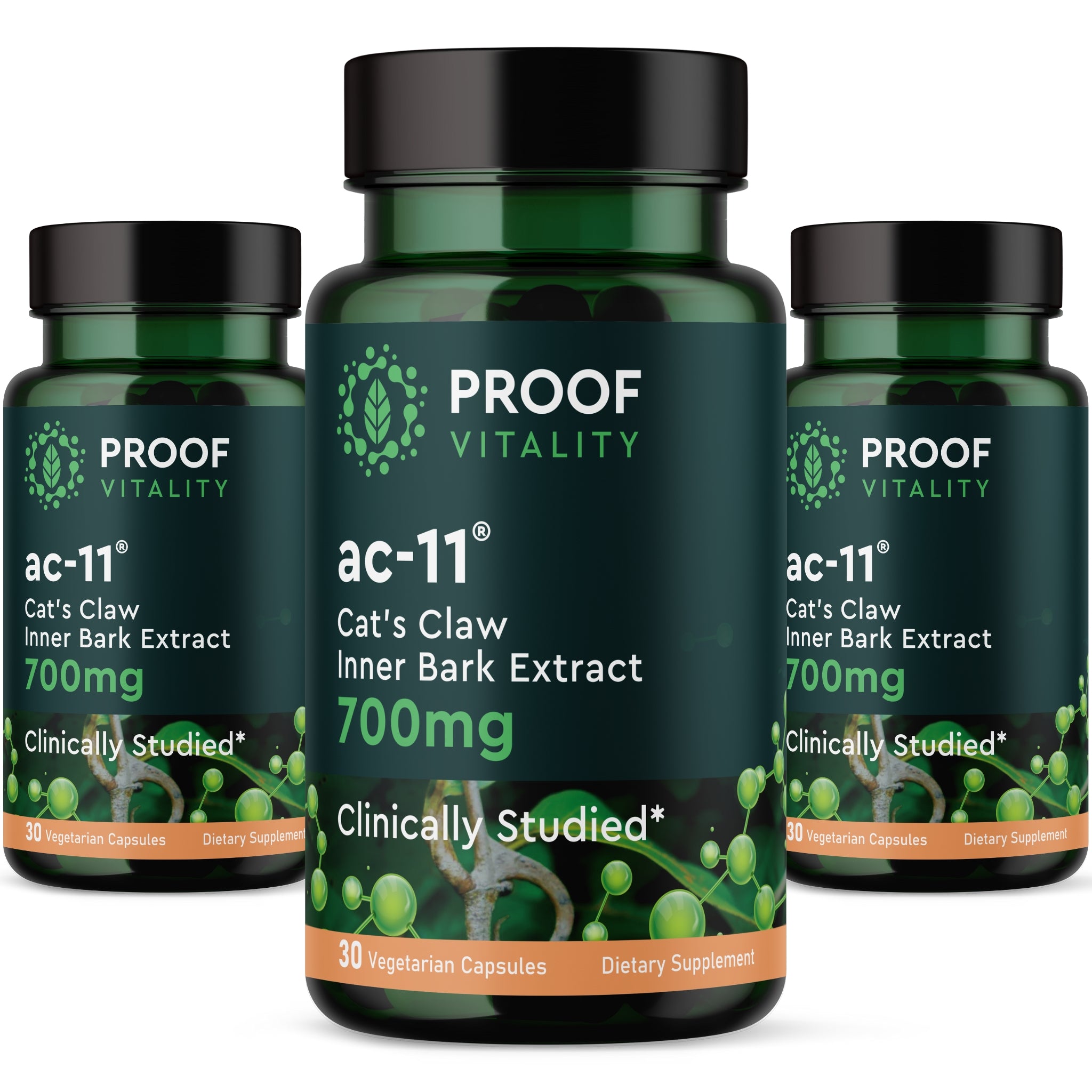 ac-11® Cat's Claw Inner Bark Extract 700 mg 3-Pack
